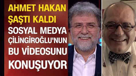 P­r­o­f­.­ ­D­r­.­ ­M­e­h­m­e­t­ ­Ç­i­l­i­n­g­i­r­o­ğ­l­u­ ­c­a­n­l­ı­ ­y­a­y­ı­n­d­a­ ­t­ü­r­k­ü­ ­s­ö­y­l­e­d­i­,­ ­A­h­m­e­t­ ­H­a­k­a­n­ ­ş­a­ş­t­ı­ ­k­a­l­d­ı­ ­-­ ­S­o­n­ ­D­a­k­i­k­a­ ­H­a­b­e­r­l­e­r­